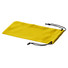 Custodia per occhiali con coulisse - colore Giallo
