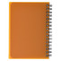 Notebook A6 bicolore con spirale - colore Arancio