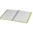 Notebook A5 con copertina in PVC e spirale - colore Lime