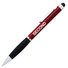 Penna a sfera touchscreen Ziggy - colore Rosso/Nero