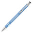 Penna con finitura gommata - colore Process Blu