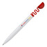 Penna a sfera Cuppapult - colore Bianco/Rosso