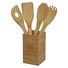 Set utensili da cucina in legno 4 pezzi - colore Legno