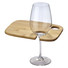 Vassoio in legno per vino e antipasto - colore Legno