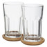 Set 2 bicchieri in vetro - colore Trasparente