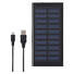 Caricabatterie portatile solare 8.000 mAh Stellar - colore Nero