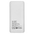 Powerbank 6000mah con ricarica rapida - colore Bianco