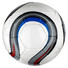 Pallone da calcio 32 pannelli EC16 - colore Bianco/Grigio