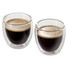 Set bicchierini espresso 2 bicchieri 80ml - colore Trasparente