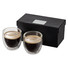 Set bicchierini espresso 2 bicchieri 80ml - colore Trasparente