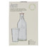 Caraffa per acqua con bicchiere - colore Trasparente