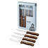 Set 4 coltelli da bistecca - colore Legno