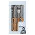 Set posate 8 pezzi - colore Legno