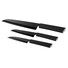 Set 3 coltelli cucina - colore Nero