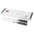 Set da carne coltello e forchettone - colore Nero/Argento