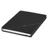 Notebook A5 80 pagine a righe personalizzabile - colore Nero