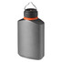 Borraccia anti perdita in alluminio - colore Grigio/Nero