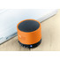 Bluetooth tondo con cavo AUX e porta USB colore arancio