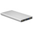 Power Bank in alluminio 8000 mAh colore argento opaco MO8839-16