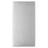 Power Bank in alluminio 8000 mAh colore argento opaco