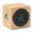 Speaker Bluetooth 350 mAh con cavo USB colore legno