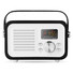 cassa speaker bluetooth retro con radio colore nero MO9274-03