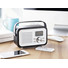 cassa speaker bluetooth retro con radio colore nero
