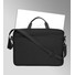 Porta laptop con manico e tracolla regolabili colore nero