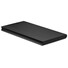 Power bank solare 8000 mAh in alluminio colore nero