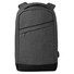 Zaino bicolore con schienale rinforzato colore nero MO9294-03