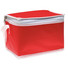 Borsa frigo 6 lattine con interno in alluminio colore rosso MO7883-05