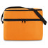 Borsa frigo con 2 comparti colore arancio MO8949-10