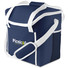 Borsa frigo in poliestere e bordi in contrasto colore blu