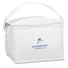 Borsa frigo per 6 lattine esterno in TNT colore bianco
