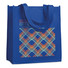 Borsa in TNT con manici corti colore blu royal