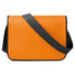 Borsa porta documenti bicolore in TNT colore arancio