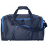 Borsone in poliestere con due scompartimenti colore blu MO8576-04