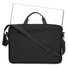 Porta laptop con manico e tracolla regolabili colore nero