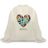 Sacca in cotone organico colore beige