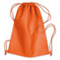 Sacca leggera in TNT con chiusura coulisse colore arancio MO8031-10