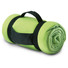 Coperta in pile con manico in nylon colore lime MO7245-48