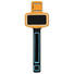 Custodia da braccio Smartphone in neoprene colore arancio MO8737-10