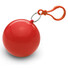 Impermeabile in confezione sferica con moschettone colore rosso MO7421-05