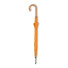 Ombrello da 23 pollici con manico in legno colore arancio