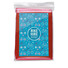 Poncho pieghevole in polybag colore rosso