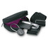 Set da viaggio con 3 pezzi colore nero MO7243-03