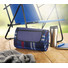 Coperta da picnic con strato in EPE colore blu