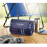 Coperta da picnic con strato in EPE colore blu