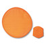 Frisbee pieghevole in poliestere colore arancio