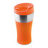Mug con doppio rivestimento in acciaio inossidabile colore arancio MO8796-10